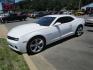 2012 WHITE /Red / Leather Chevrolet Camaro Coupe 1LT (2G1FB1E33C9) with an 3.6L V6 DOHC 24V FFV engine, 6-Speed Automatic transmission, located at 1814 Albert Pike Road, Hot Springs, AR, 71913, (501) 623-1717, 34.494228, -93.094070 - Photo#1