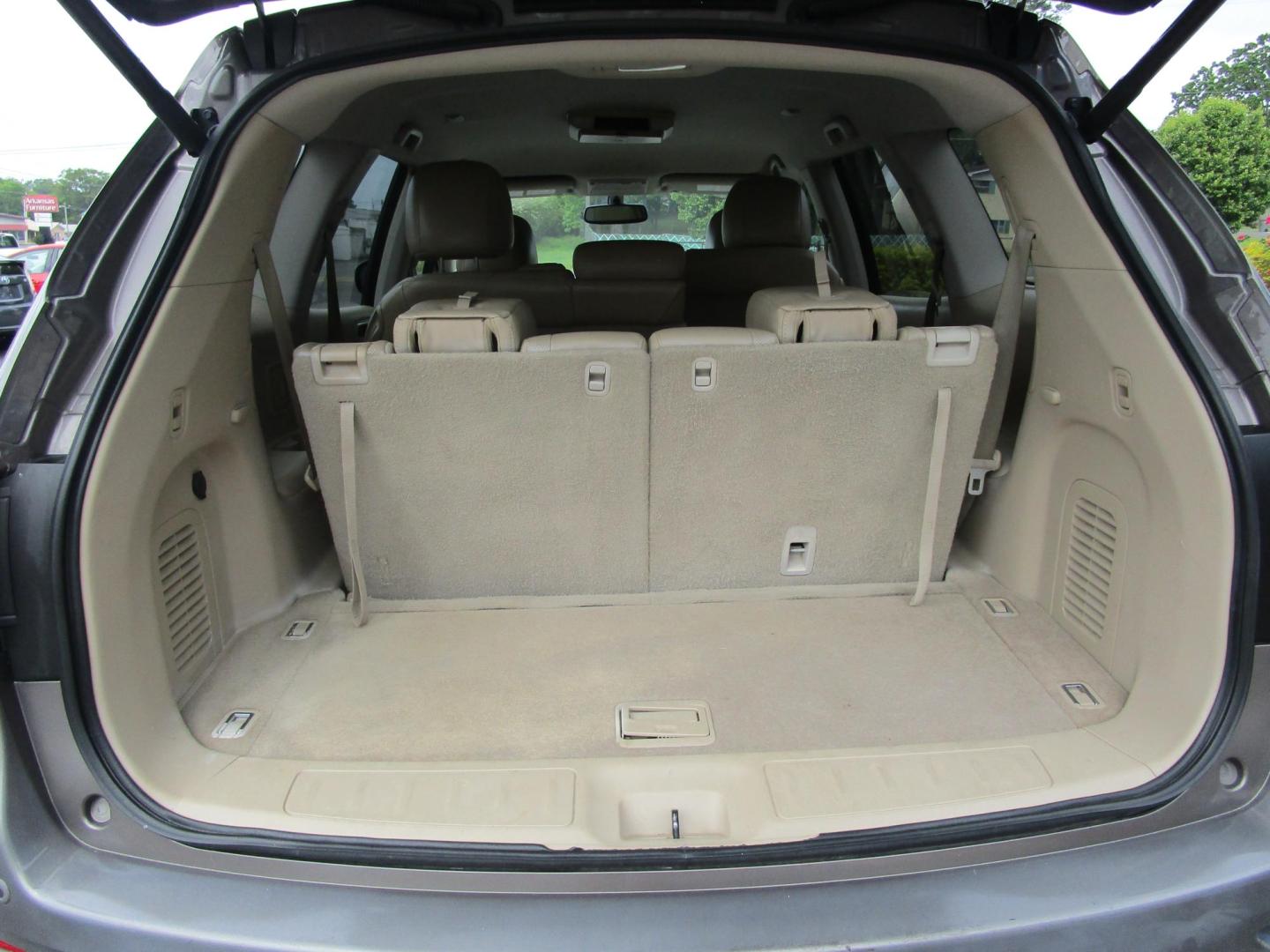 2013 Grey /Tan/Leather Nissan Pathfinder LE 4WD (5N1AR2MNXDC) with an 3.5L V6 DOHC 24V engine, Continuously Variable Transmission transmission, located at 1814 Albert Pike Road, Hot Springs, AR, 71913, (501) 623-1717, 34.494228, -93.094070 - Photo#12