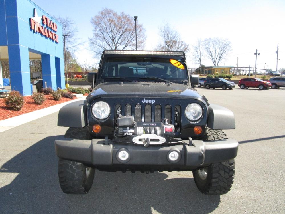 2013 BLACK /Gray/Cloth Jeep Wrangler Sport 4WD (1C4GJWAG8DL) with an 3.6L V6 DOHC 24V FFV engine, located at 1814 Albert Pike Road, Hot Springs, AR, 71913, (501) 623-1717, 34.494228, -93.094070 - Photo #2