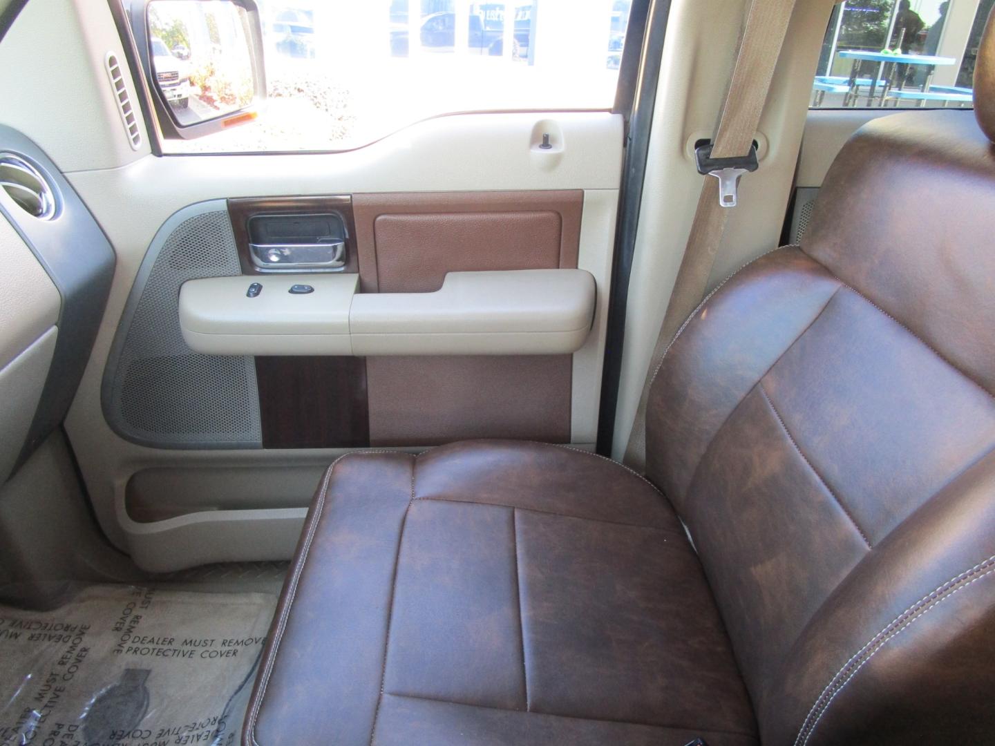 2008 Brown /Tan/Leather Ford F-150 FX4 SuperCrew (1FTPW14VX8K) with an 5.4L V8 SOHC 24V FFV engine, 4-Speed Automatic Overdrive transmission, located at 1814 Albert Pike Road, Hot Springs, AR, 71913, (501) 623-1717, 34.494228, -93.094070 - Photo#10