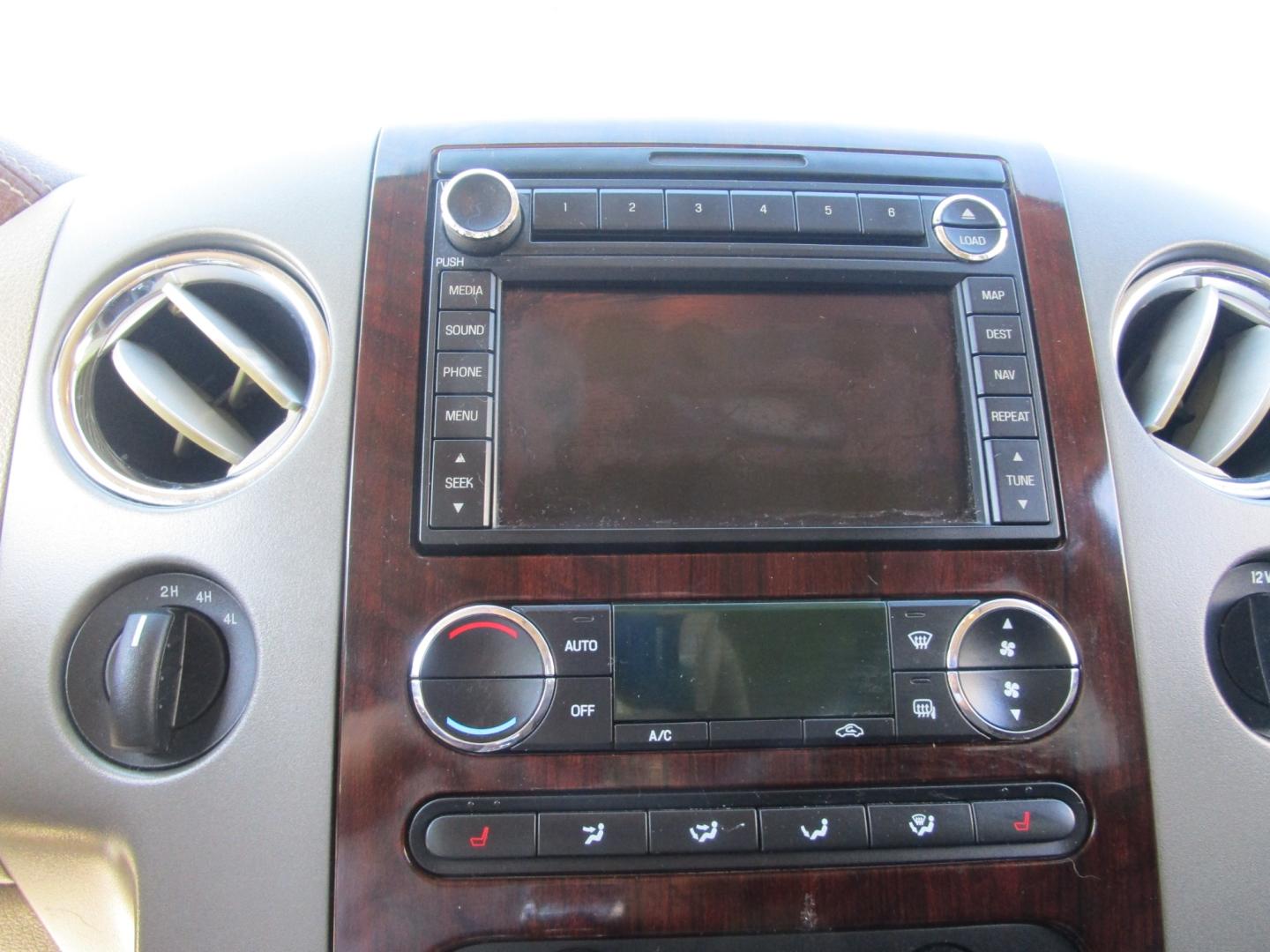 2008 Brown /Tan/Leather Ford F-150 FX4 SuperCrew (1FTPW14VX8K) with an 5.4L V8 SOHC 24V FFV engine, 4-Speed Automatic Overdrive transmission, located at 1814 Albert Pike Road, Hot Springs, AR, 71913, (501) 623-1717, 34.494228, -93.094070 - Photo#12