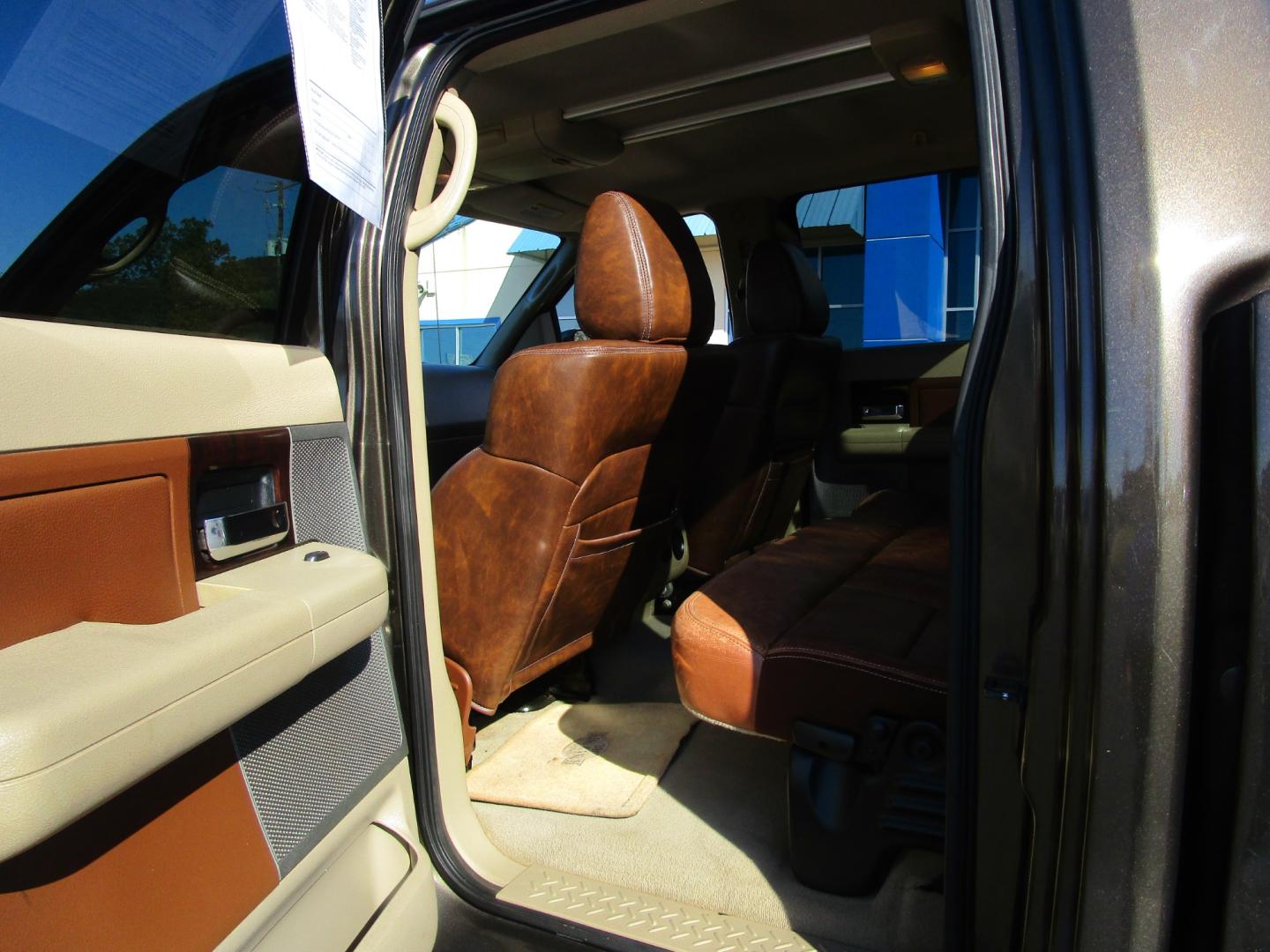 2008 Brown /Tan/Leather Ford F-150 FX4 SuperCrew (1FTPW14VX8K) with an 5.4L V8 SOHC 24V FFV engine, 4-Speed Automatic Overdrive transmission, located at 1814 Albert Pike Road, Hot Springs, AR, 71913, (501) 623-1717, 34.494228, -93.094070 - Photo#6