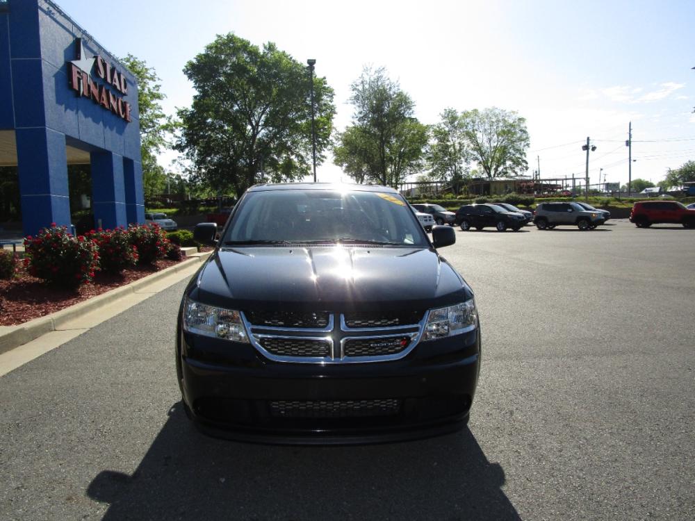 2014 BLACK /Black / Cloth Dodge Journey SE (3C4PDCABXET) with an 2.4L L4 DOHC 16V engine, 4-Speed Automatic transmission, located at 1814 Albert Pike Road, Hot Springs, AR, 71913, (501) 623-1717, 34.494228, -93.094070 - Photo #2