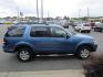 2009 Blue /Tan / Cloth Ford Explorer XLT 4.0L 2WD (1FMEU63E79U) with an 4.0L V6 SOHC 16V engine, 5-Speed Automatic transmission, located at 1814 Albert Pike Road, Hot Springs, AR, 71913, (501) 623-1717, 34.494228, -93.094070 - Photo#4