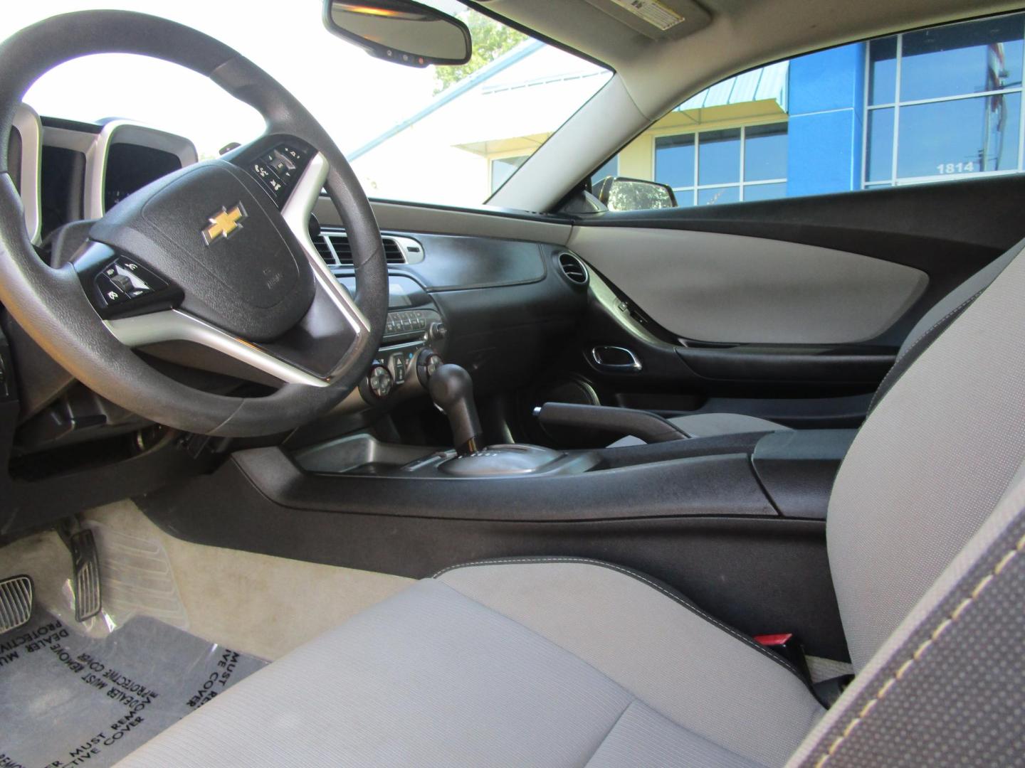 2012 Yellow /BLACK Chevrolet Camaro Coupe 1LT (2G1FB1E30C9) with an 3.6L V6 DOHC 24V FFV engine, 6-Speed Automatic transmission, located at 1814 Albert Pike Road, Hot Springs, AR, 71913, (501) 623-1717, 34.494228, -93.094070 - Photo#6