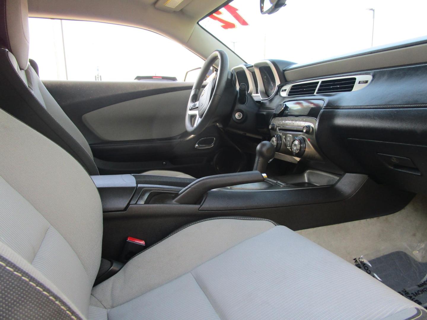 2012 Yellow /BLACK Chevrolet Camaro Coupe 1LT (2G1FB1E30C9) with an 3.6L V6 DOHC 24V FFV engine, 6-Speed Automatic transmission, located at 1814 Albert Pike Road, Hot Springs, AR, 71913, (501) 623-1717, 34.494228, -93.094070 - Photo#8