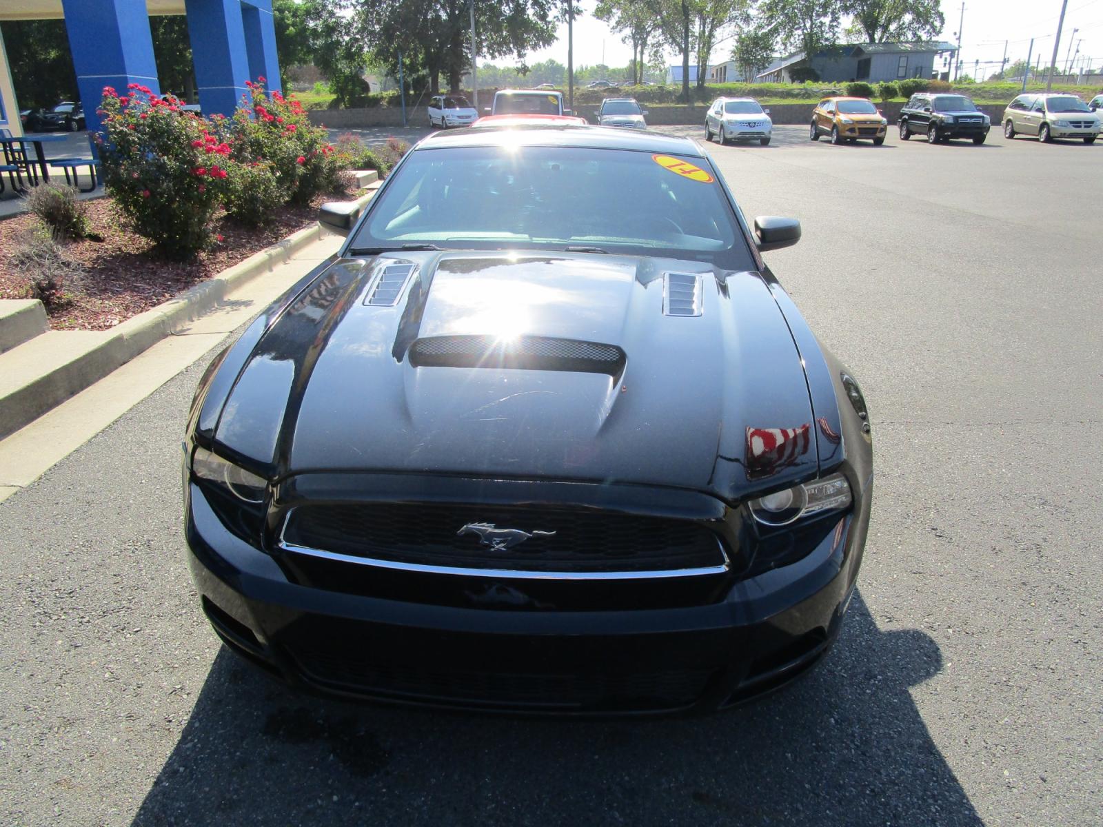 2014 Ford Mustang V6 Coupe (1ZVBP8AM3E5) with an 3.7L V6 DOHC 24V engine, located at 1814 Albert Pike Road, Hot Springs, AR, 71913, (501) 623-1717, 34.494228, -93.094070 - Photo #1