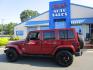 2013 MAROON /Black / Leather Jeep Wrangler Unlimited Sahara 4WD (1C4BJWEG9DL) with an 3.6L V6 DOHC 24V FFV engine, located at 1814 Albert Pike Road, Hot Springs, AR, 71913, (501) 623-1717, 34.494228, -93.094070 - Photo#8