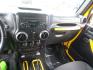 2015 Yellow /YELLOW/BLACK Jeep Wrangler Unlimited Sport 4WD (1C4BJWDG8FL) with an 3.6L V6 DOHC 24V FFV engine, AUTOMATIC transmission, located at 1814 Albert Pike Road, Hot Springs, AR, 71913, (501) 623-1717, 34.494228, -93.094070 - 2015 Jeep Wrangler Unlimited Sport 4X4 3.6L V6 24-Valve VVT Engine. 5 Speed Automatic Transmission. Exterior Features: "Trail Rated" Badge. Sunrider Soft Top. Full Metal Doors with Roll-up Windows. Fog Lamps. 2 Front Tow Hooks and 1 Rear Tow Hook. Interior Features: Rearview Day/Night Mirr - Photo#4