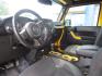 2015 Yellow /YELLOW/BLACK Jeep Wrangler Unlimited Sport 4WD (1C4BJWDG8FL) with an 3.6L V6 DOHC 24V FFV engine, AUTOMATIC transmission, located at 1814 Albert Pike Road, Hot Springs, AR, 71913, (501) 623-1717, 34.494228, -93.094070 - 2015 Jeep Wrangler Unlimited Sport 4X4 3.6L V6 24-Valve VVT Engine. 5 Speed Automatic Transmission. Exterior Features: "Trail Rated" Badge. Sunrider Soft Top. Full Metal Doors with Roll-up Windows. Fog Lamps. 2 Front Tow Hooks and 1 Rear Tow Hook. Interior Features: Rearview Day/Night Mirr - Photo#6