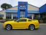 2006 Yellow /Black / Leather Ford Mustang GT Deluxe Coupe (1ZVFT82HX65) with an 4.6L V8 SOHC 24V engine, AUTOMATIC transmission, located at 1814 Albert Pike Road, Hot Springs, AR, 71913, (501) 623-1717, 34.494228, -93.094070 - GT! SHALL WE SAY ANYMORE? - Photo#0