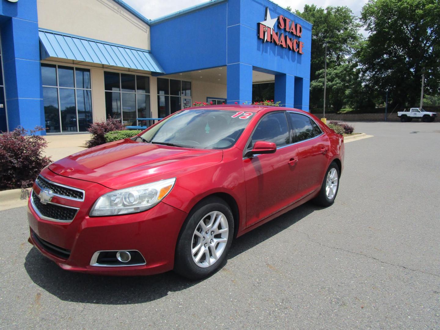 2013 RED Chevrolet Malibu ECO 2SA (1G11F5RR6DF) with an 2.4L L4 DOHC 16V engine, 6-Speed Automatic transmission, located at 1814 Albert Pike Road, Hot Springs, AR, 71913, (501) 623-1717, 34.494228, -93.094070 - Photo#1