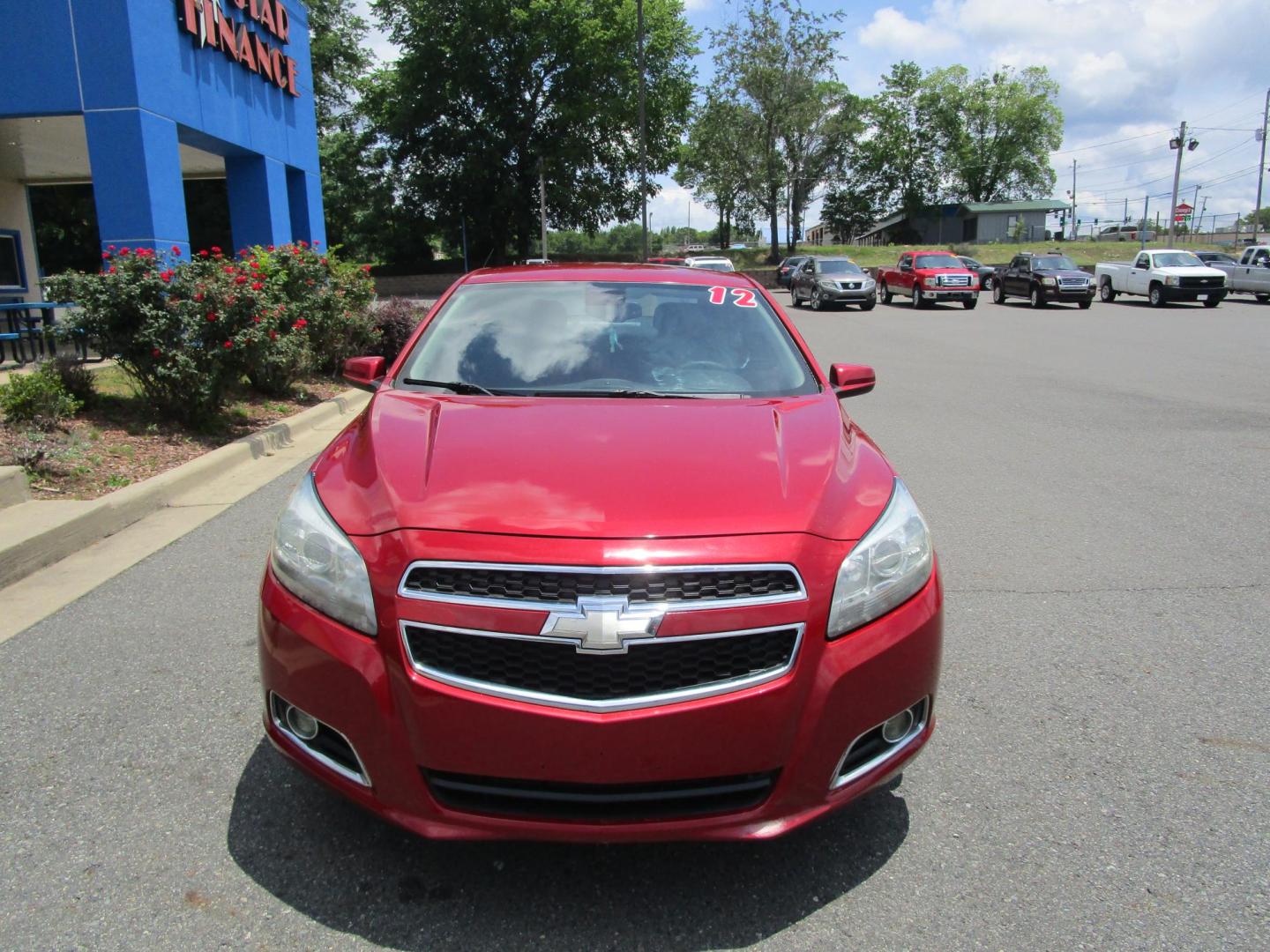 2013 RED Chevrolet Malibu ECO 2SA (1G11F5RR6DF) with an 2.4L L4 DOHC 16V engine, 6-Speed Automatic transmission, located at 1814 Albert Pike Road, Hot Springs, AR, 71913, (501) 623-1717, 34.494228, -93.094070 - Photo#2