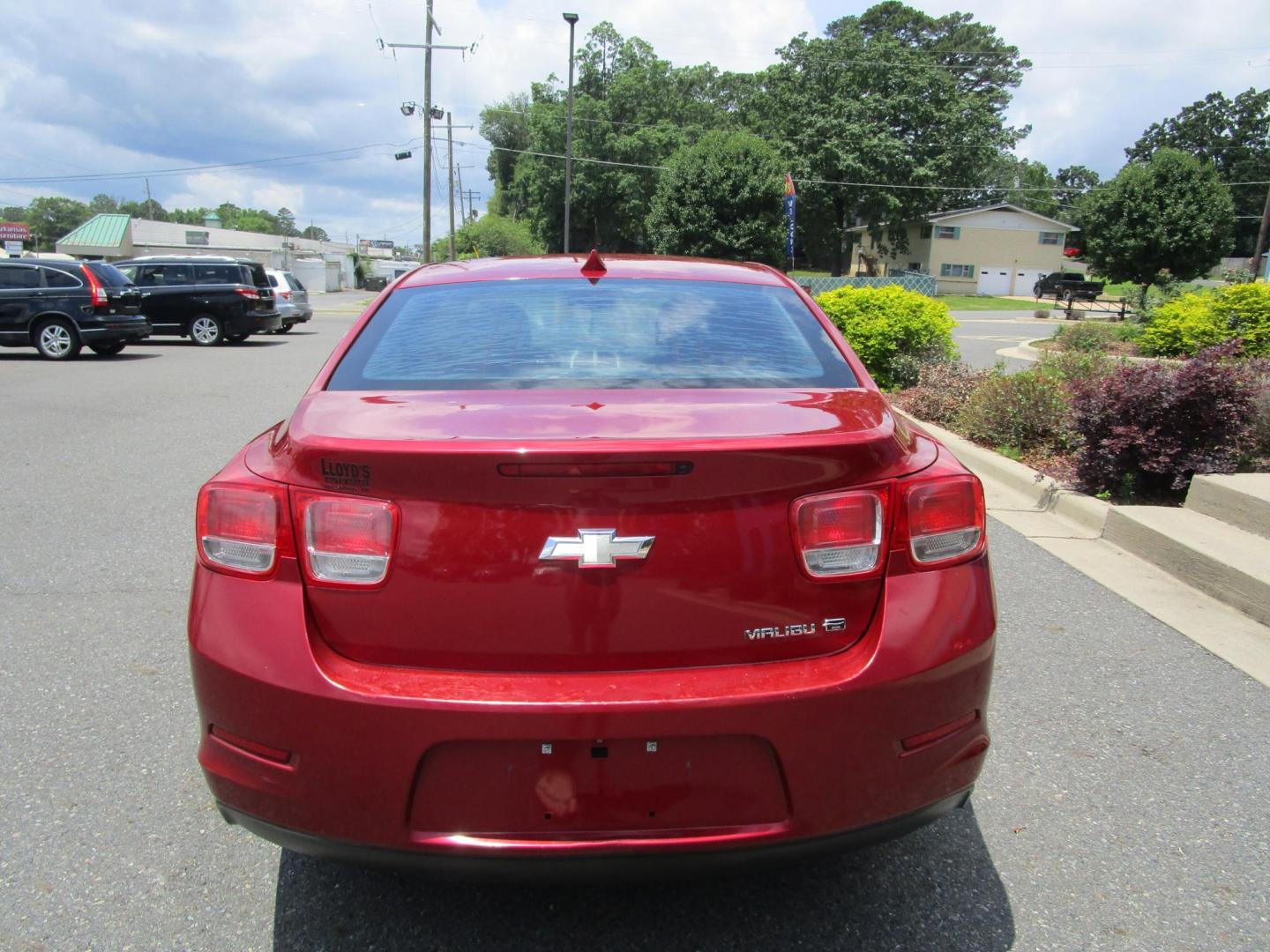 2013 RED Chevrolet Malibu ECO 2SA (1G11F5RR6DF) with an 2.4L L4 DOHC 16V engine, 6-Speed Automatic transmission, located at 1814 Albert Pike Road, Hot Springs, AR, 71913, (501) 623-1717, 34.494228, -93.094070 - Photo#5