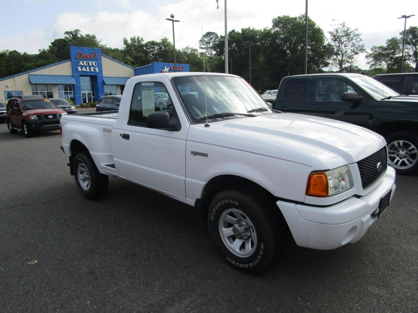 2003 WHITE Ford Ranger Edge Short Bed 2WD (1FTYR10U53P) with an 3.0L V6 OHV 12V engine, 5 SPEED AUTOMATIC transmission, located at 1814 Albert Pike Road, Hot Springs, AR, 71913, (501) 623-1717, 34.494228, -93.094070 - 2003 Ford Ranger Pickup 3.0L V6 F OHV Gasoline Rear Wheel Drive - Photo#3