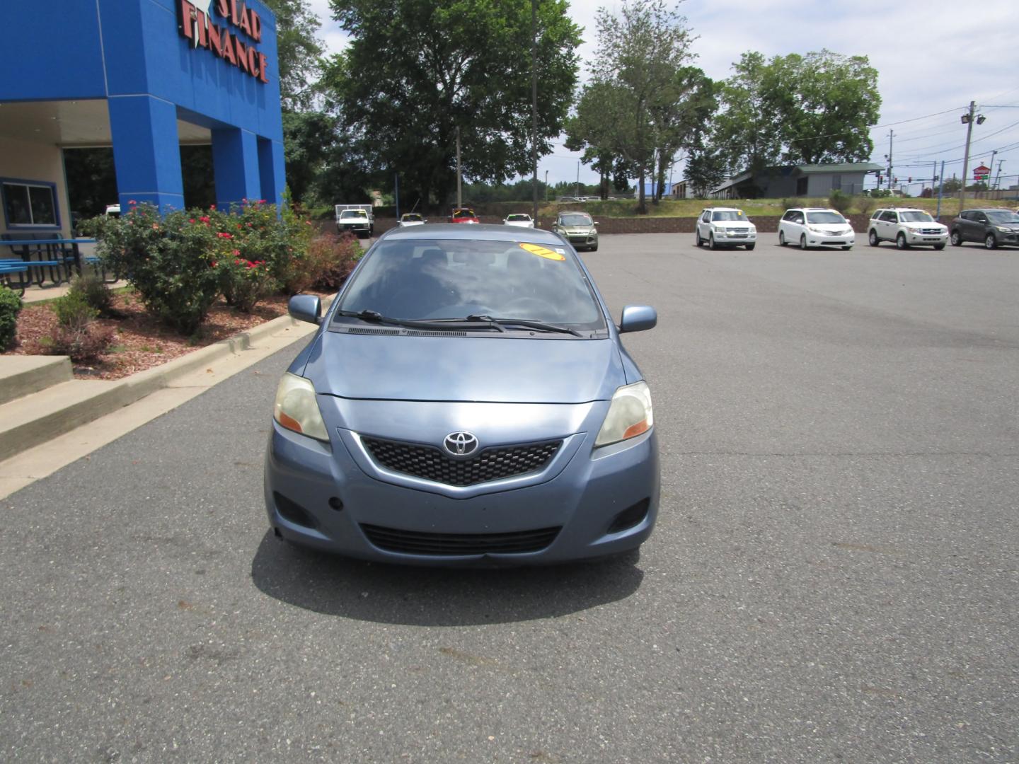 2011 Blue Toyota Yaris Sedan 4-Speed AT (JTDBT4K33B4) with an 1.5L L4 DOHC 16V engine, 4-Speed Automatic transmission, located at 1814 Albert Pike Road, Hot Springs, AR, 71913, (501) 623-1717, 34.494228, -93.094070 - 2001 Toyota Yaris 4 door Sedan. 1.5L I4 F DOHC 16V Gasoline Front Wheel Drive - Photo#1