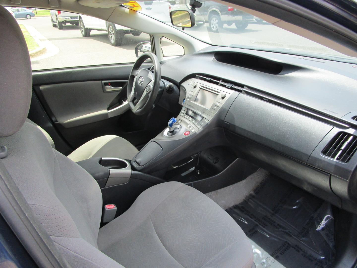 2014 Blue Toyota Prius Four (JTDKN3DU9E0) with an 1.8L L4 DOHC 16V HYBRID engine, Continuously Variable Transmission transmission, located at 1814 Albert Pike Road, Hot Springs, AR, 71913, (501) 623-1717, 34.494228, -93.094070 - Photo#4