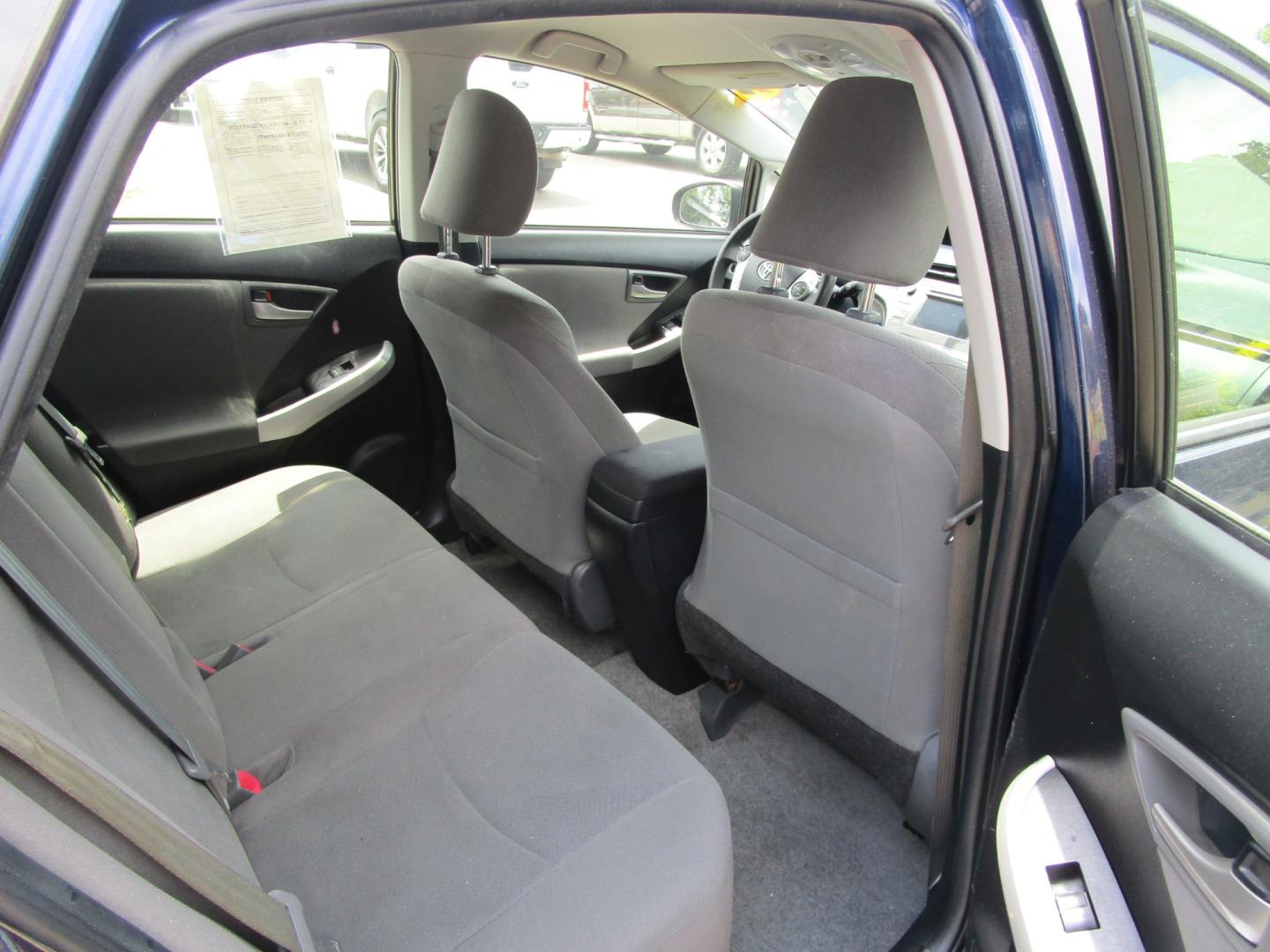 2014 Blue Toyota Prius Four (JTDKN3DU9E0) with an 1.8L L4 DOHC 16V HYBRID engine, Continuously Variable Transmission transmission, located at 1814 Albert Pike Road, Hot Springs, AR, 71913, (501) 623-1717, 34.494228, -93.094070 - Photo#5