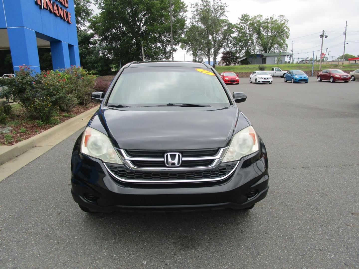 2011 BLACK /Tan / Leather Honda CR-V EX-L 4WD 5-Speed AT (5J6RE4H74BL) with an 2.4L L4 DOHC 16V engine, 5-Speed Automatic transmission, located at 1814 Albert Pike Road, Hot Springs, AR, 71913, (501) 623-1717, 34.494228, -93.094070 - Photo#2