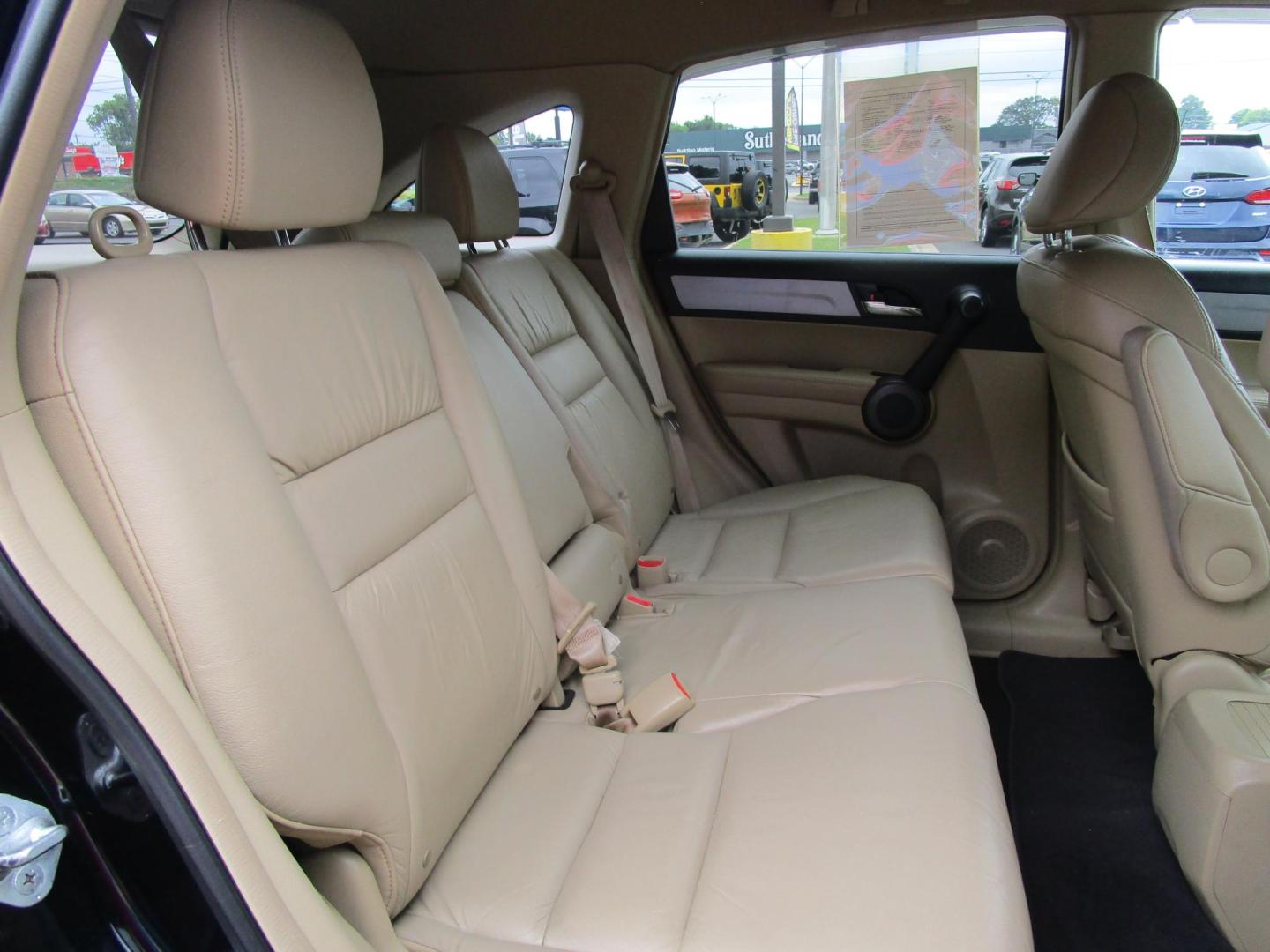 2011 BLACK /Tan / Leather Honda CR-V EX-L 4WD 5-Speed AT (5J6RE4H74BL) with an 2.4L L4 DOHC 16V engine, 5-Speed Automatic transmission, located at 1814 Albert Pike Road, Hot Springs, AR, 71913, (501) 623-1717, 34.494228, -93.094070 - Photo#8