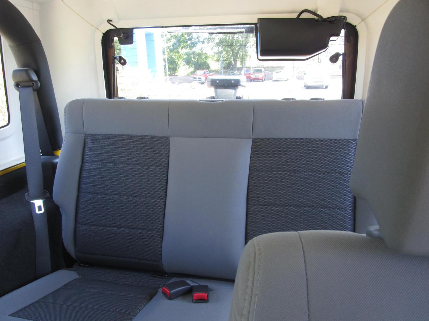 2008 Yellow /Gray / Cloth Jeep Wrangler X (1J4FA24138L) with an 3.8L V6 OHV 12V engine, located at 1814 Albert Pike Road, Hot Springs, AR, 71913, (501) 623-1717, 34.494228, -93.094070 - 2008 Jeep Wrangler X 3.8L V6 F OHV 12V Gasoline Rear Wheel Drive 4X4 - Photo#6