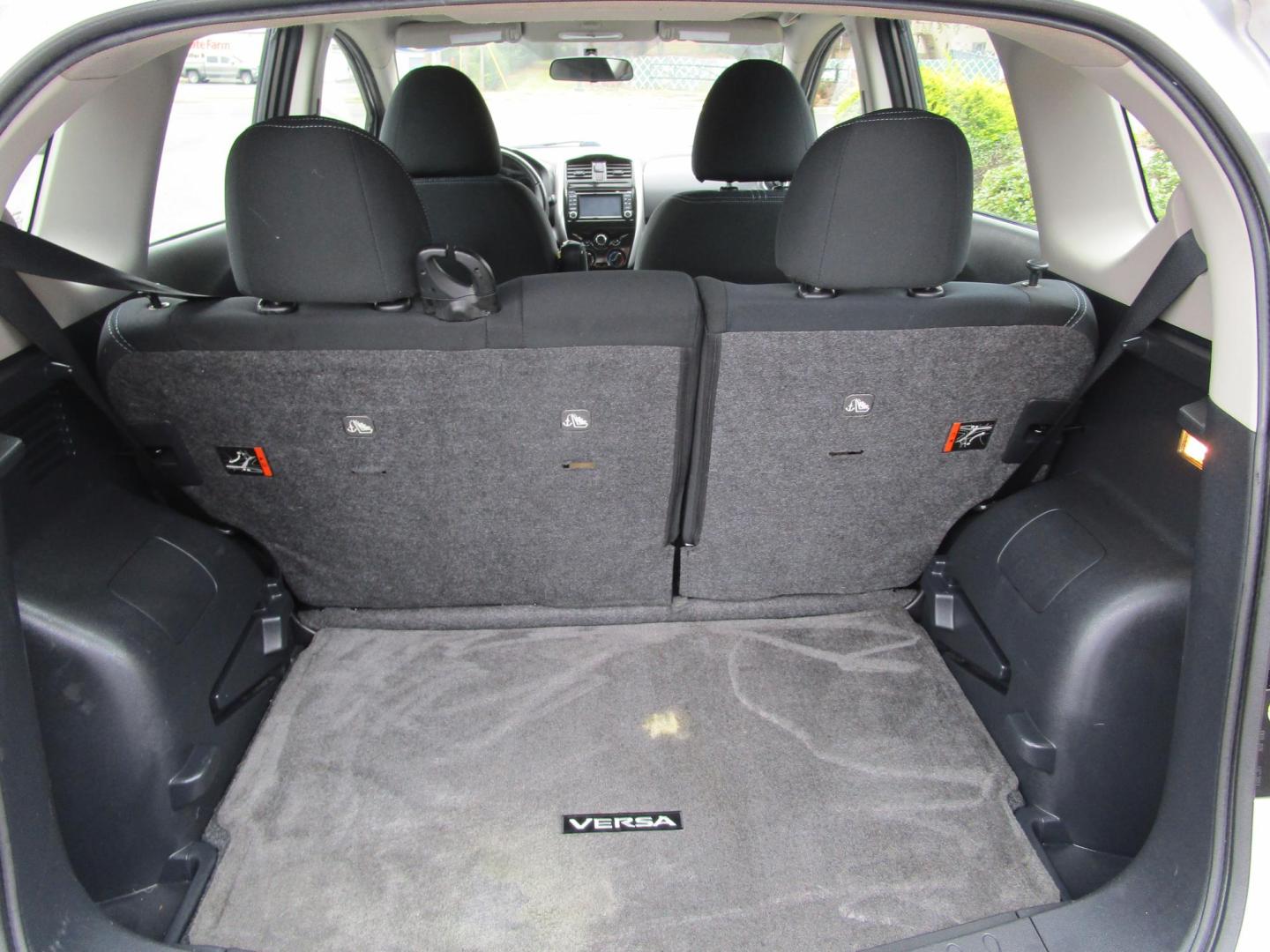 2016 SILVER /BLACK Nissan Versa Note S (3N1CE2CP5GL) with an 1.6L L4 DOHC 16V engine, 5M transmission, located at 1814 Albert Pike Road, Hot Springs, AR, 71913, (501) 623-1717, 34.494228, -93.094070 - 2016 Nissan Versa Note SL CVT. Mechanical Performance: 1.6L DOHC 16-Valve 4-Cylinder Engine Xtronic Continuously Variable Transmission. Front and Rear Stabilizer Bars. Power Assisted Vented Front Disc/Rear Drum Brakes. Safety and Security Features: Lower Anchors and Tethers for Children. - Photo#9