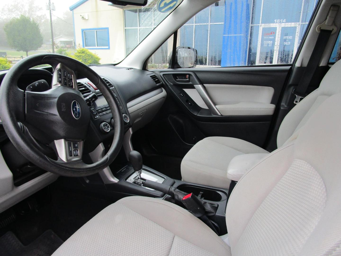 2015 CHARCOAL Subaru Forester 2.5i Premium (JF2SJABCXFH) with an 2.5L H4 SOHC 16V engine, 6-Speed Automatic transmission, located at 1814 Albert Pike Road, Hot Springs, AR, 71913, (501) 623-1717, 34.494228, -93.094070 - 2015 Subaru Forester 2.5I. 4 Door SUV. 2.5L H4 F DOHC 16V Gasoline All Wheel Drive - Photo#4