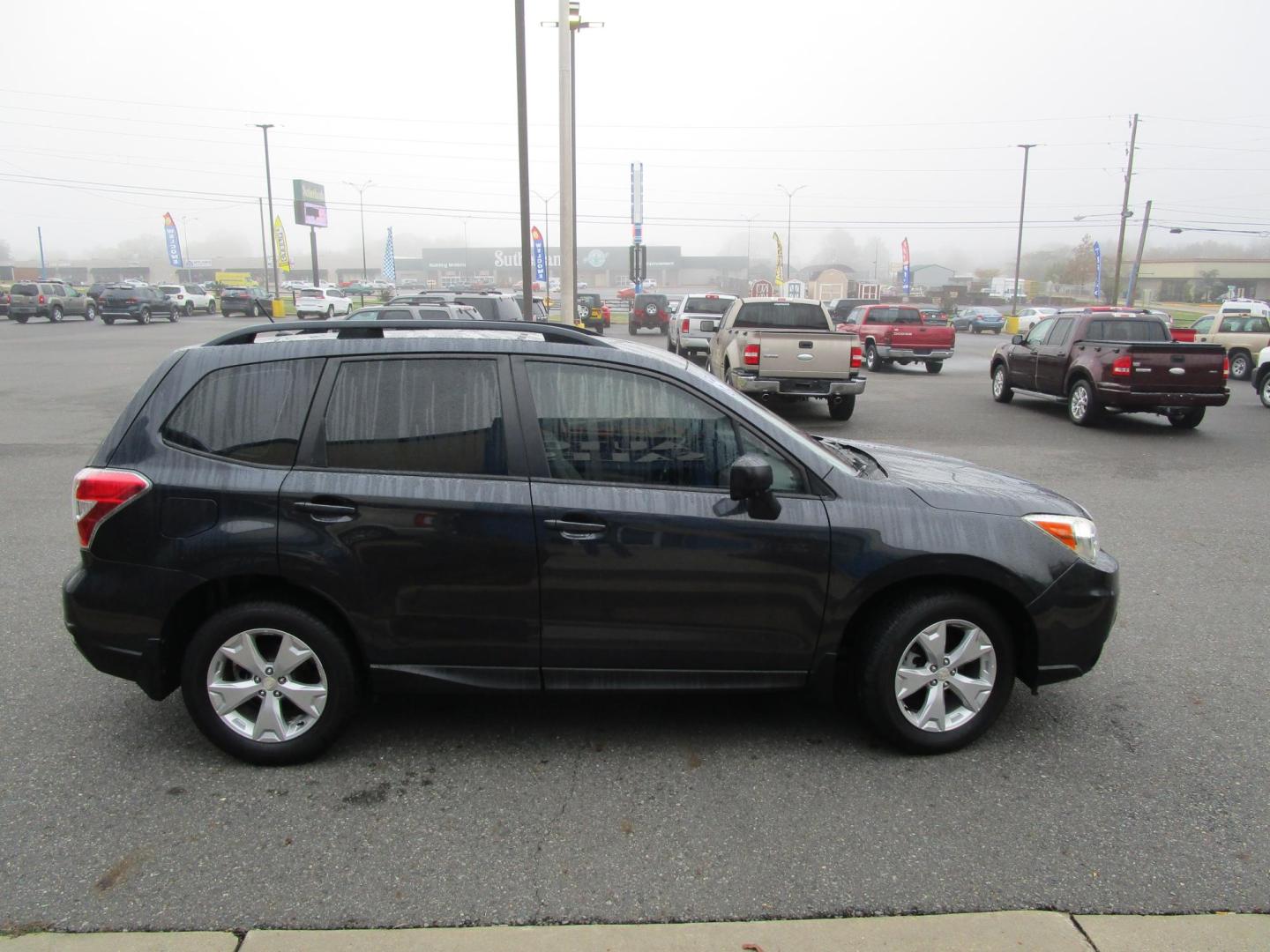2015 CHARCOAL Subaru Forester 2.5i Premium (JF2SJABCXFH) with an 2.5L H4 SOHC 16V engine, 6-Speed Automatic transmission, located at 1814 Albert Pike Road, Hot Springs, AR, 71913, (501) 623-1717, 34.494228, -93.094070 - 2015 Subaru Forester 2.5I. 4 Door SUV. 2.5L H4 F DOHC 16V Gasoline All Wheel Drive - Photo#2