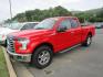 2015 RED /TAN Ford F-150 Lariat SuperCab 6.5-ft. Bed 4WD (1FTFX1EF7FK) with an 5.0L V8 engine, 6-Speed Automatic transmission, located at 1814 Albert Pike Road, Hot Springs, AR, 71913, (501) 623-1717, 34.494228, -93.094070 - Photo#1