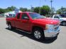 2013 RED /Tan / Cloth Chevrolet Silverado 1500 LT Ext. Cab 2WD (1GCRCSE00DZ) with an 5.3L V8 OHV 16V FFV engine, located at 1814 Albert Pike Road, Hot Springs, AR, 71913, (501) 623-1717, 34.494228, -93.094070 - Photo#3