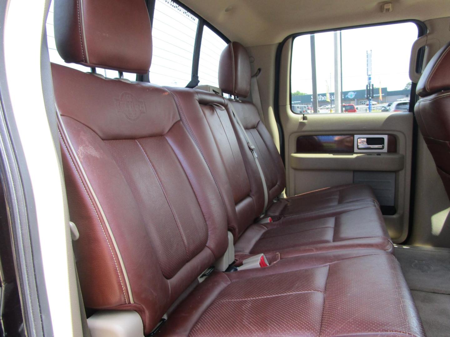 2010 BLACK /KING RANCH LEATHER Ford F-150 Lariat SuperCrew 5.5-ft. Bed 4WD (1FTFW1EVXAK) with an 5.4L V8 SOHC 24V FFV engine, 4-Speed Automatic transmission, located at 1814 Albert Pike Road, Hot Springs, AR, 71913, (501) 623-1717, 34.494228, -93.094070 - 2010 FORD F-150 LARIAT KING RANCH - Photo#9