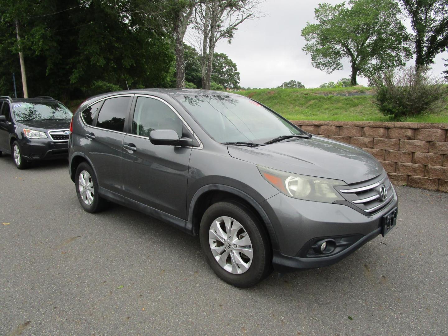 2014 Blue /BLACK Honda CR-V EX 4WD 5-Speed AT (5J6RM4H59EL) with an 2.4L L4 DOHC 16V engine, 5-Speed Automatic transmission, located at 1814 Albert Pike Road, Hot Springs, AR, 71913, (501) 623-1717, 34.494228, -93.094070 - Photo#3
