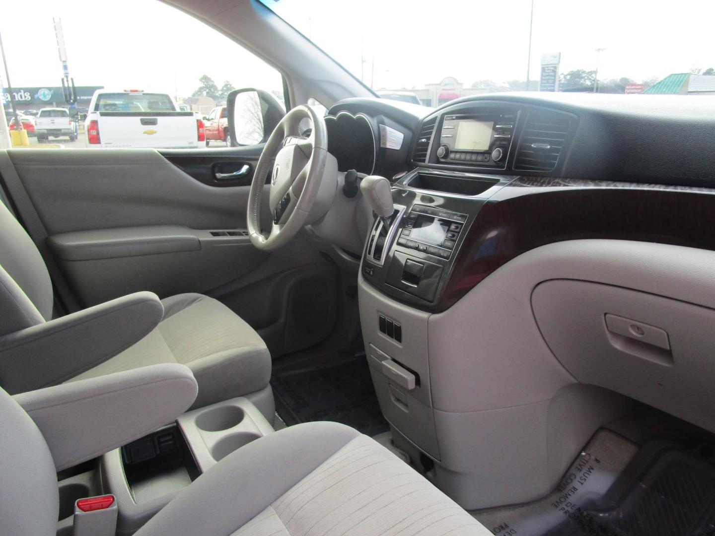 2012 SILVER Nissan Quest 3.5 S (JN8AE2KP0C9) with an 3.5L V6 DOHC 24V engine, Continuously Variable Transmission transmission, located at 1814 Albert Pike Road, Hot Springs, AR, 71913, (501) 623-1717, 34.494228, -93.094070 - Photo#5