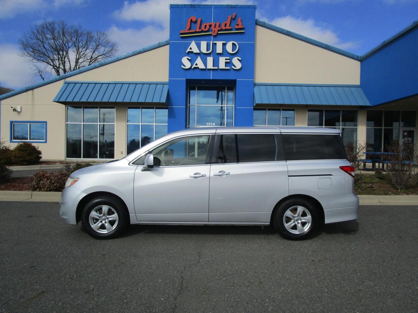 2012 SILVER Nissan Quest 3.5 S (JN8AE2KP0C9) with an 3.5L V6 DOHC 24V engine, Continuously Variable Transmission transmission, located at 1814 Albert Pike Road, Hot Springs, AR, 71913, (501) 623-1717, 34.494228, -93.094070 - Photo#0