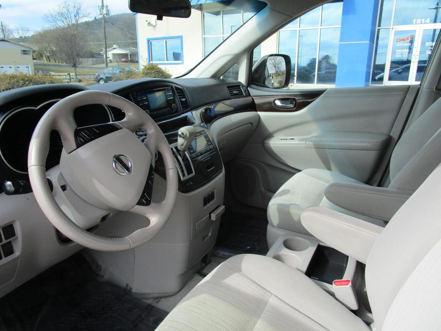2012 SILVER Nissan Quest 3.5 S (JN8AE2KP0C9) with an 3.5L V6 DOHC 24V engine, Continuously Variable Transmission transmission, located at 1814 Albert Pike Road, Hot Springs, AR, 71913, (501) 623-1717, 34.494228, -93.094070 - Photo#4
