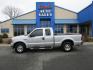 2005 SILVER Ford F-250 SD Lariat SuperCab 2WD (1FTNX20595E) with an 5.4L V8 SOHC 16V engine, located at 1814 Albert Pike Road, Hot Springs, AR, 71913, (501) 623-1717, 34.494228, -93.094070 - Photo#0