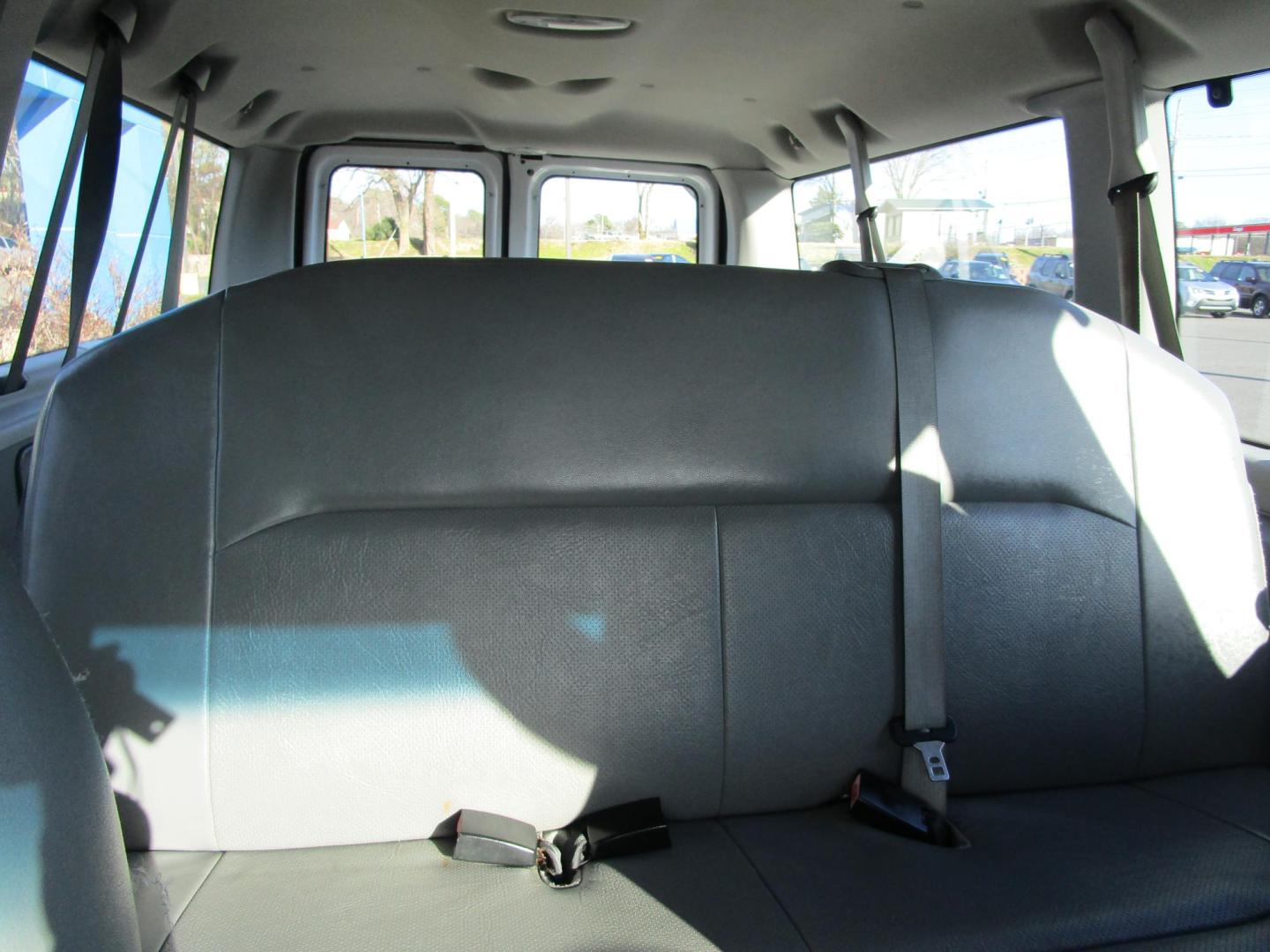 2008 WHITE /GREY Ford E-Series Wagon E-150 XL (1FMNE11W88D) with an 4.6L V8 SOHC 16V engine, 4-Speed Automatic transmission, located at 1814 Albert Pike Road, Hot Springs, AR, 71913, (501) 623-1717, 34.494228, -93.094070 - Photo#6