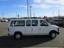 2008 WHITE /GREY Ford E-Series Wagon E-150 XL (1FMNE11W88D) with an 4.6L V8 SOHC 16V engine, 4-Speed Automatic transmission, located at 1814 Albert Pike Road, Hot Springs, AR, 71913, (501) 623-1717, 34.494228, -93.094070 - Photo#2
