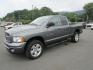 2005 Grey /BLACK Dodge Ram 1500 Laramie Quad Cab Long Bed 4WD (1D7HU18N85S) with an 4.7L V8 SOHC 16V engine, 5-Speed Automatic Overdrive transmission, located at 1814 Albert Pike Road, Hot Springs, AR, 71913, (501) 623-1717, 34.494228, -93.094070 - Photo#1