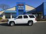 2012 WHITE Chevrolet Tahoe LS 4WD (1GNSKAE03CR) with an 5.3L V8 OHV 16V FFV engine, 6-Speed Automatic transmission, located at 1814 Albert Pike Road, Hot Springs, AR, 71913, (501) 623-1717, 34.494228, -93.094070 - Photo#0