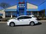2018 WHITE /GREY Nissan Sentra S CVT (3N1AB7AP2JY) with an 1.8L L4 SFI DOHC 16V engine, CVT transmission, located at 1814 Albert Pike Road, Hot Springs, AR, 71913, (501) 623-1717, 34.494228, -93.094070 - Photo#0