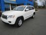 2011 WHITE /Tan / Cloth Jeep Grand Cherokee Laredo 2WD (1J4RS4GG6BC) with an 3.6L V6 DOHC 24V engine, 5-Speed Automatic transmission, located at 1814 Albert Pike Road, Hot Springs, AR, 71913, (501) 623-1717, 34.494228, -93.094070 - Photo#1