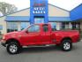 2002 RED /Tan / Leather Ford F-150 Lariat SuperCab Flareside 4WD (2FTRX08L42C) with an 5.4L V8 SOHC 16V engine, 4-Speed Automatic Overdrive transmission, located at 1814 Albert Pike Road, Hot Springs, AR, 71913, (501) 623-1717, 34.494228, -93.094070 - Photo#0