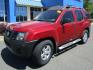 2010 RED /BLACK Nissan Xterra S 2WD (5N1AN0NU0AC) with an 4.0L V6 DOHC 24V engine, located at 1814 Albert Pike Road, Hot Springs, AR, 71913, (501) 623-1717, 34.494228, -93.094070 - Photo#1