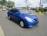 2012 Blue /Tan Nissan Versa 1.6 S Sedan (3N1CN7AP4CL) with an 1.6L L4 DOHC 16V engine, 5-Speed Manual transmission, located at 1814 Albert Pike Road, Hot Springs, AR, 71913, (501) 623-1717, 34.494228, -93.094070 - Photo#3