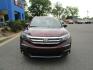 2017 MAROON /Tan / Leather Honda Pilot Touring (5FNYF6H95HB) with an 3.5L V6 SOHC 24V engine, 9A transmission, located at 1814 Albert Pike Road, Hot Springs, AR, 71913, (501) 623-1717, 34.494228, -93.094070 - Photo#2