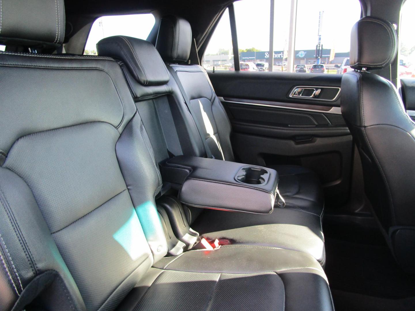 2016 GRAY /BLACK Ford Explorer Limited FWD (1FM5K7F8XGG) with an 3.5L V6 DOHC 24V engine, 6-Speed Automatic transmission, located at 1814 Albert Pike Road, Hot Springs, AR, 71913, (501) 623-1717, 34.494228, -93.094070 - Photo#11