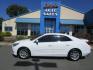2013 WHITE /TAN Chevrolet Malibu 1LT (1G11C5SA4DF) with an 2.5L L4 DOHC 16V engine, 6-Speed Automatic transmission, located at 1814 Albert Pike Road, Hot Springs, AR, 71913, (501) 623-1717, 34.494228, -93.094070 - Photo#0