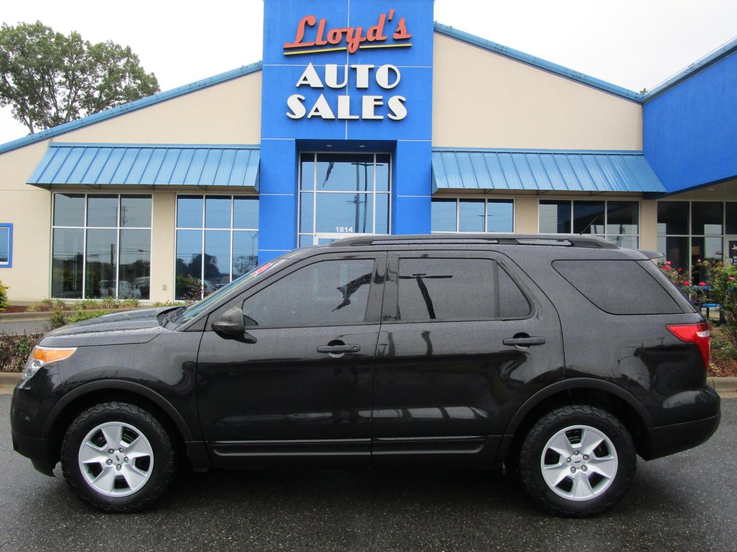 2014 BLACK Ford Explorer Base 4WD (1FM5K8B88EG) with an 3.5L V6 DOHC 24V engine, 6-Speed Automatic transmission, located at 1814 Albert Pike Road, Hot Springs, AR, 71913, (501) 623-1717, 34.494228, -93.094070 - Photo#0