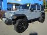 2014 GRAY /Black / Leather Jeep Wrangler Unlimited Sahara 4WD (1C4BJWEG8EL) with an 3.6L V6 DOHC 24V FFV engine, AUTOMATIC transmission, located at 1814 Albert Pike Road, Hot Springs, AR, 71913, (501) 623-1717, 34.494228, -93.094070 - Photo#1